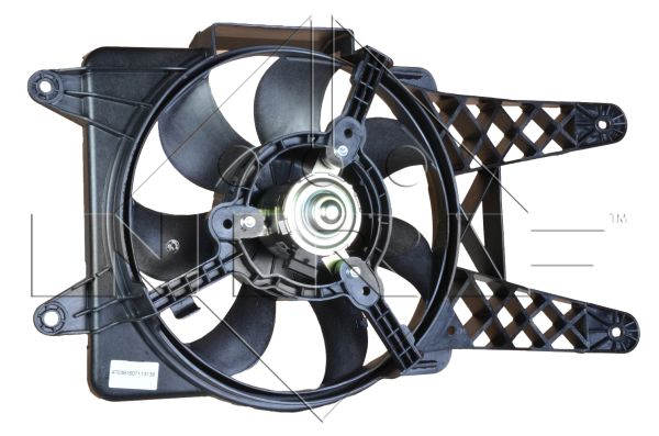Ventilator radiator potrivit FIAT SEICENTO / 600 1.1 1998-2010 (cu carcasa) [4]