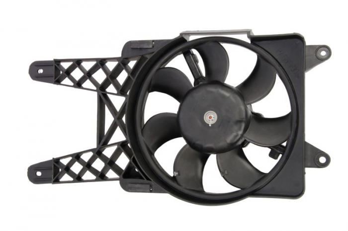Ventilator radiator (cu carcasa) potrivit FIAT SEICENTO   600 1.1 01.98-01.10