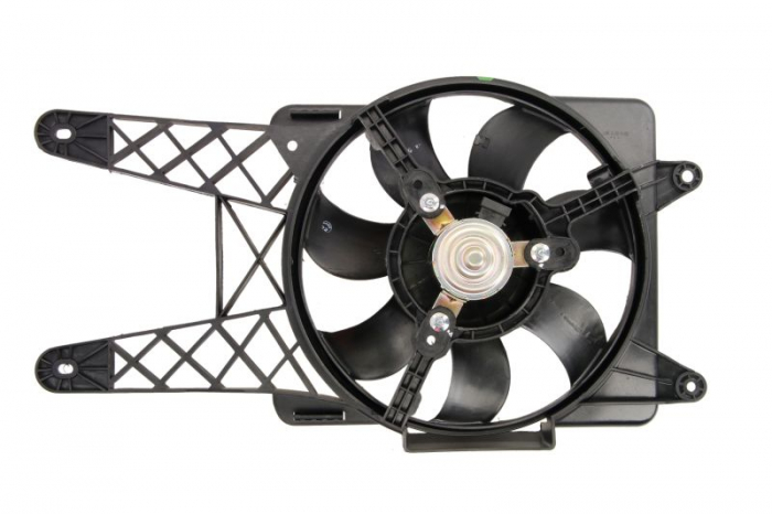 Ventilator radiator potrivit FIAT SEICENTO / 600 1.1 1998-2010 (cu carcasa) [2]