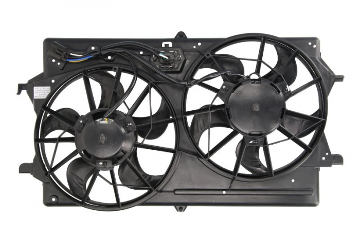 Ventilator radiator potrivit FORD FOCUS I 1.4-2.0 1998-2005 (cu carcasa) [2]