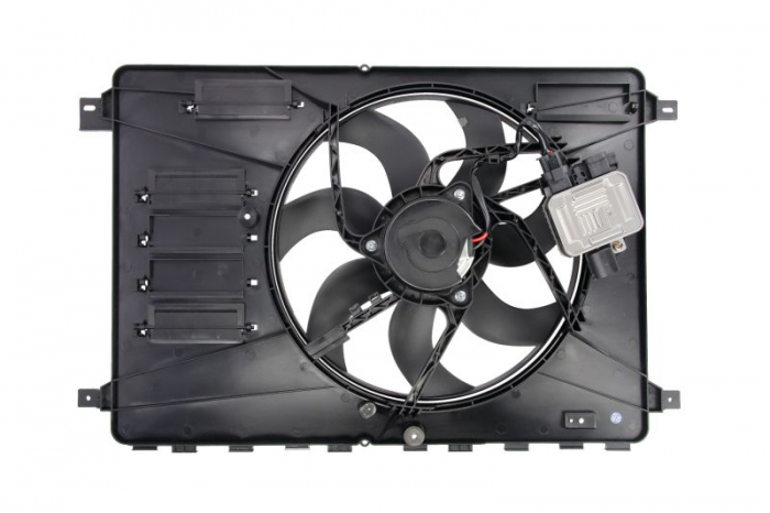 Ventilator radiator potrivit FORD GALAXY II, GALAXY MK II, KUGA I, MONDEO IV, S-MAX 1.6-2.5 2006-2015 (cu carcasa) [2]