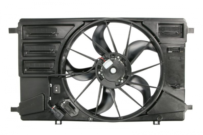 Ventilator radiator potrivit FORD TOURNEO CUSTOM V362, TRANSIT CUSTOM V362, TRANSIT V363 2.0D/2.0DH/2.2D dupa 2012 (cu carcasa) [2]