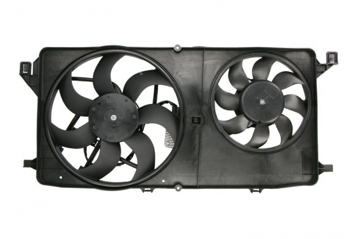 Ventilator radiator (cu carcasa) potrivit FORD TRANSIT, TRANSIT TOURNEO 2.2D-2.3LPG 04.06-12.14