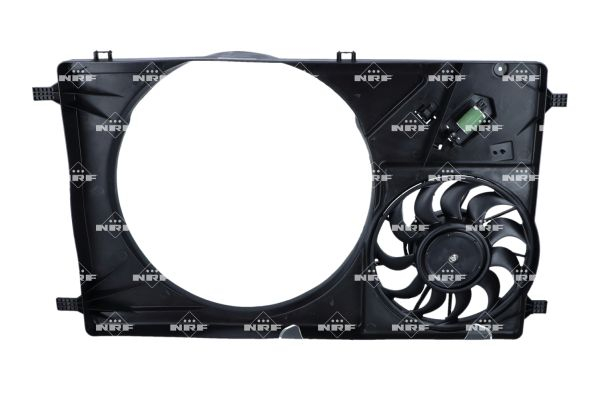 Ventilator radiator (cu carcasa) potrivit FORD TRANSIT, TRANSIT V363 2.2D 10.11- [3]