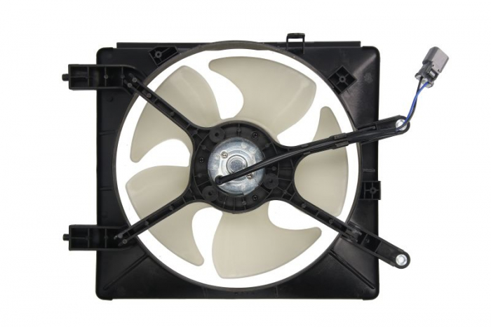 Ventilator radiator potrivit HONDA CIVIC VII 1.4-1.7D 2000-2005 - (cu carcasa) [2]