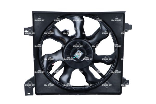 Ventilator radiator potrivit HYUNDAI ACCENT III 1.4/1.6 2005-2010 (cu carcasa) [3]