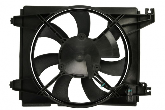 Ventilator radiator (cu carcasa) potrivit HYUNDAI COUPE I, COUPE II, TIBURON 1.6/2.0/2.7 08.00-08.09 [2]