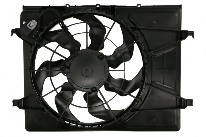 Ventilator radiator (cu carcasa) potrivit HYUNDAI ELANTRA IV, I30 1.4-2.0 06.06-06.12 [2]