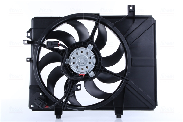 Ventilator radiator (cu carcasa) potrivit HYUNDAI GETZ 1.1-1.6 09.02-06.09