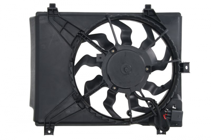 Ventilator radiator potrivit HYUNDAI I10 I 1.1/1.2 dupa 2007 - (cu carcasa) [2]