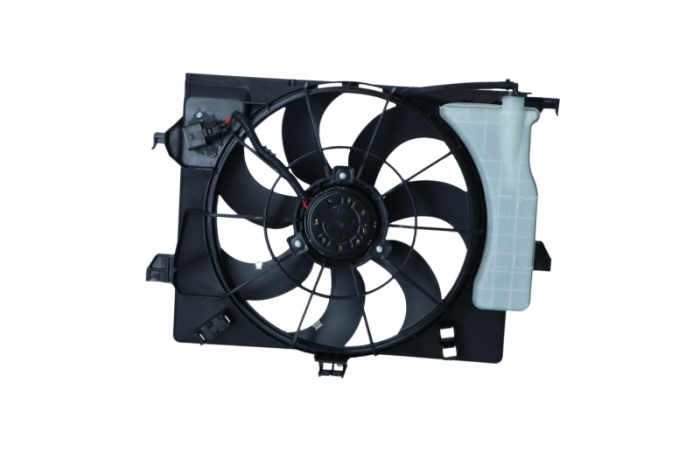 Ventilator radiator potrivit HYUNDAI I20 I; KIA RIO III 1.4 dupa 2008 - (cu carcasa) [5]
