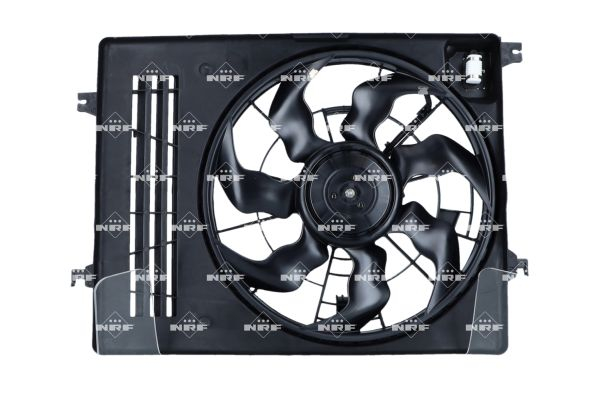 Ventilator radiator (cu carcasa) potrivit HYUNDAI IX35; KIA SPORTAGE III 1.6/2.0 06.10-12.15 [3]