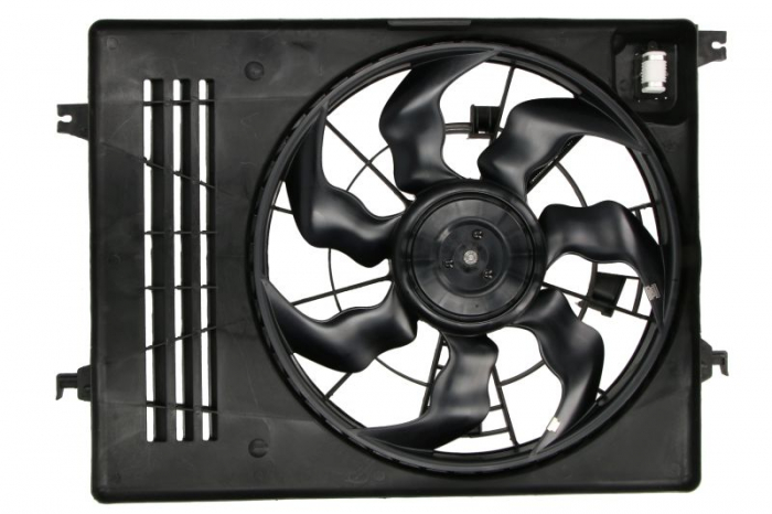 Ventilator radiator (cu carcasa) potrivit HYUNDAI IX35; KIA SPORTAGE III 1.6 2.0 06.10-12.15