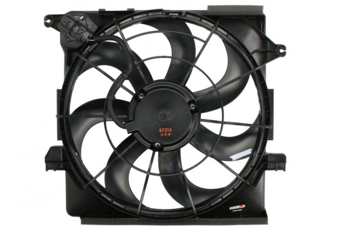 Ventilator radiator (cu carcasa) potrivit HYUNDAI IX35; KIA SPORTAGE III 2.0D 08.09-12.16 [2]