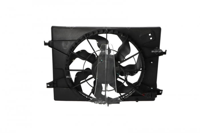 Ventilator radiator potrivit HYUNDAI TUCSON 2.0/2.0D dupa 2004 - (cu carcasa) [5]