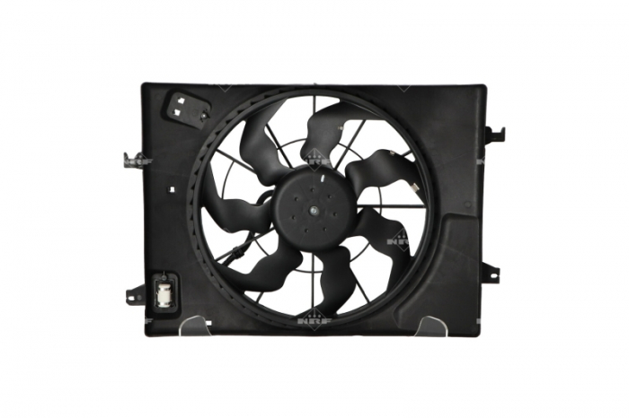 Ventilator radiator potrivit HYUNDAI TUCSON 2.0/2.0D dupa 2004 - (cu carcasa) [3]