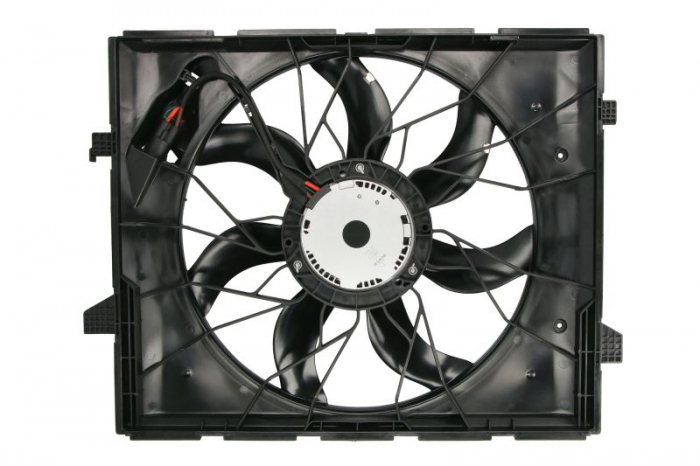 Ventilator radiator cu carcasa potrivit JEEP GRAND CHEROKEE, GRAND CHEROKEE IV 3.0D-6.4 11.10- [2]