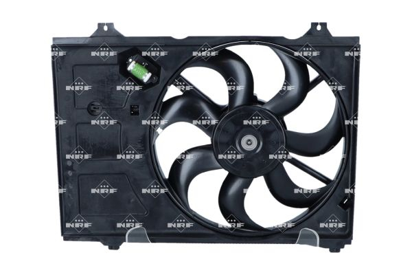 Ventilator radiator (cu carcasa) potrivit KIA RIO II 1.5D 03.05-12.11 [3]