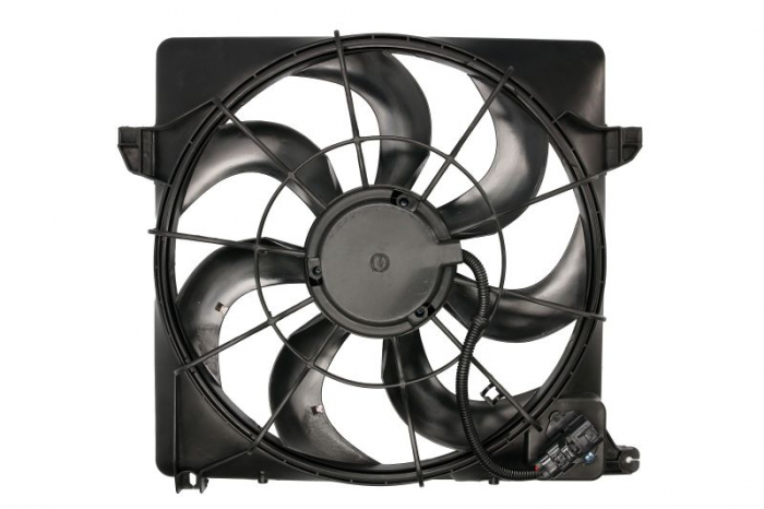 Ventilator radiator potrivit KIA SORENTO II 2.0D/2.2D 2009-2015 - (cu carcasa) [2]