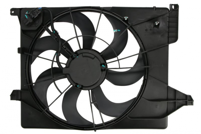 Ventilator radiator (cu carcasa) potrivit KIA SORENTO II, SORENTO II/SUV 2.4/2.4LPG 06.09-12.15 [2]