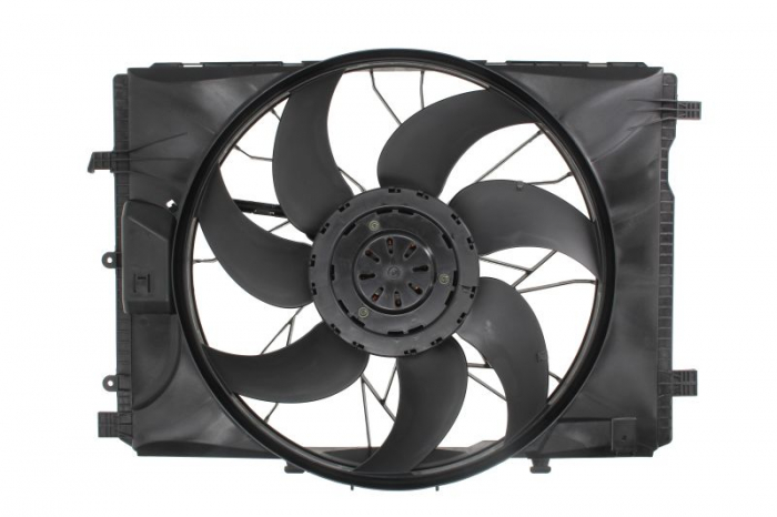 Ventilator radiator (cu carcasa) potrivit MERCEDES A (W176), B SPORTS TOURER (W246, W242), C (C204), C T-MODEL (S204), C (W204), CLA (C117), CLA SHOOTING BRAKE (X117) 1.6-Electric 01.07- [2]