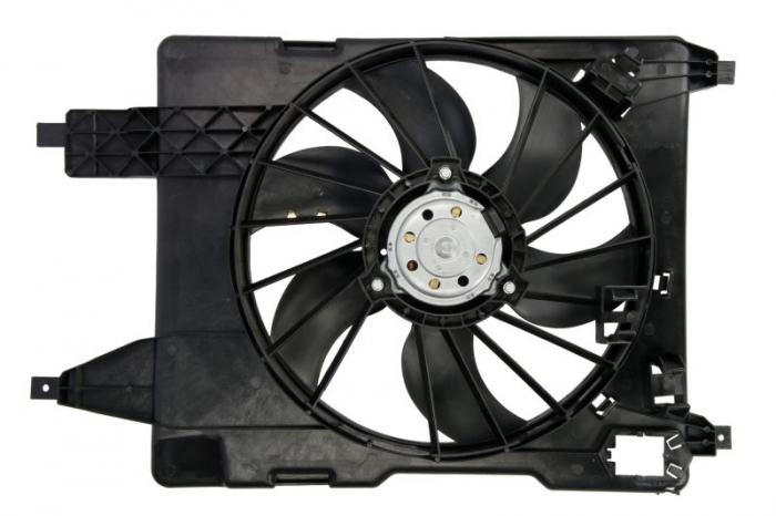 Ventilator radiator (cu carcasa) potrivit MERCEDES CITAN MIXTO (DOUBLE CABIN), CITAN (MPV), CITAN/MINIVAN (W415); RENAULT KANGOO BE BOP, KANGOO EXPRESS, KANGOO II, MEGANE II 1.2-2.0 09.02- [2]