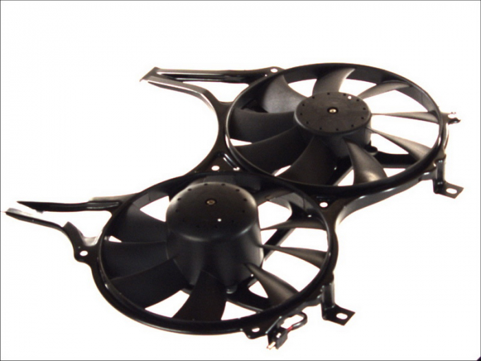 Ventilator radiator (cu carcasa) potrivit MERCEDES E T-MODEL (S210), E (W210) 2.0-5.0 06.95-03.03
