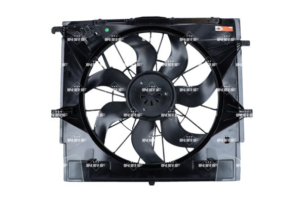 Ventilator radiator (cu carcasa) potrivit MERCEDES MARCO POLO CAMPER (W447), SPRINTER 3,5-T (B907, B910), SPRINTER 3-T (B910), SPRINTER 3-T (B910, B907), SPRINTER 4-T (B907 2.0D/2.2D 06.06- [2]
