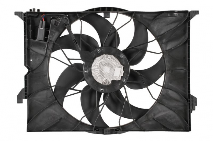 Ventilator radiator (cu carcasa) potrivit MERCEDES S (C216), S (W221, V221) 2.2D-5.5 10.05-12.13 [2]