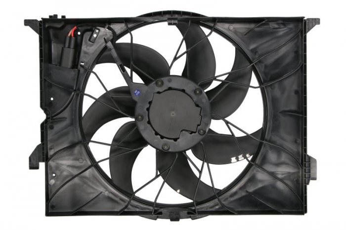 Ventilator radiator (cu carcasa) potrivit MERCEDES S (C216), S (W221, V221) 2.2D-5.5 10.05-12.13