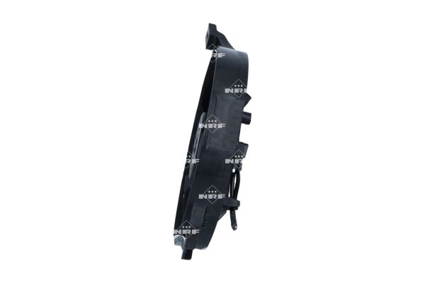 Ventilator radiator potrivit NISSAN NAVARA, PICK UP 2.4/2.5D dupa 1998 (cu carcasa) [3]