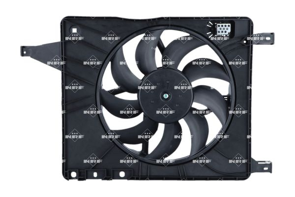 Ventilator radiator (cu carcasa) potrivit NISSAN QASHQAI I 1.5D-2.0D 11.06-12.13 [3]