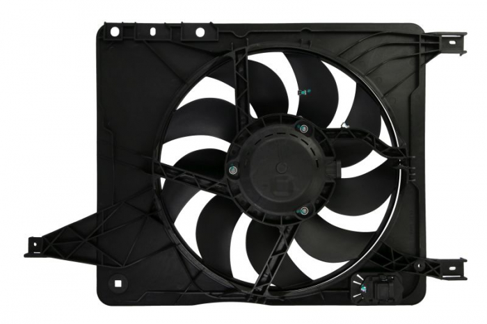 Ventilator radiator (cu carcasa) potrivit NISSAN QASHQAI I 1.5D-2.0D 11.06-12.13 [2]