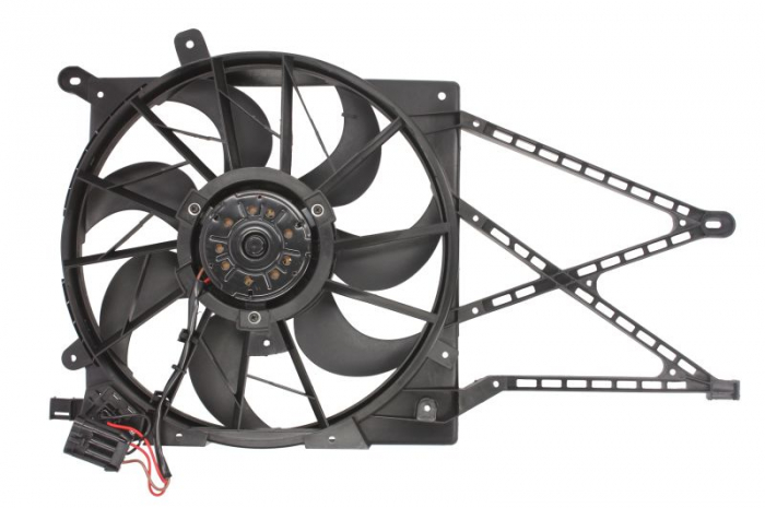 Ventilator radiator potrivit OPEL ASTRA G, ASTRA G CLASSIC, ASTRA H, ZAFIRA A, ZAFIRA B 1.2-2.2D 1998-2015 - (cu carcasa) [2]