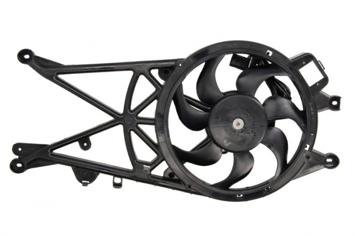 Ventilator radiator (cu carcasa) potrivit OPEL MERIVA A 1.3D 1.7D 09.03-05.10