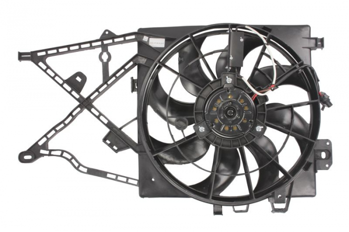 Ventilator radiator potrivit OPEL VECTRA B 1.6-2.6 1995-2003 (cu carcasa) [2]