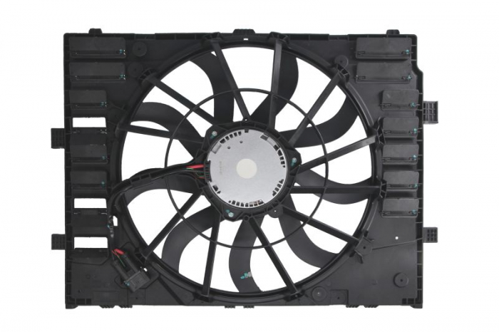 Ventilator radiator (cu carcasa) potrivit PORSCHE CAYENNE 3.0D-4.8 06.10- [2]