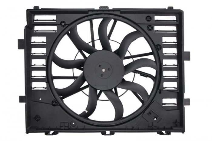 Ventilator radiator (cu carcasa) potrivit PORSCHE CAYENNE 3.0D-4.8 06.10-