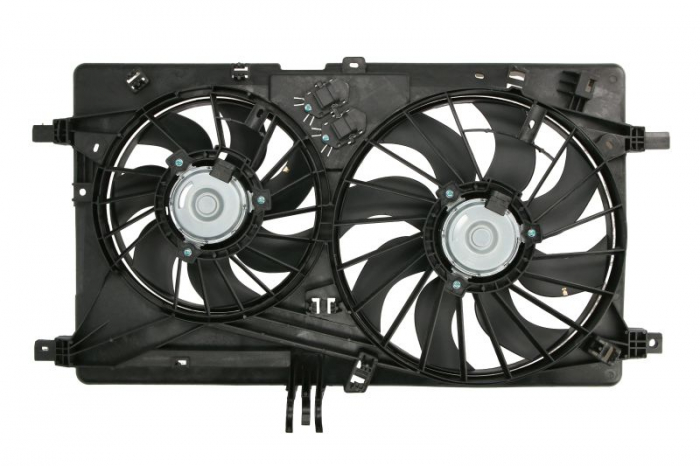 Ventilator radiator potrivit RENAULT MASTER III 2.3D dupa 2010 (cu carcasa) [2]