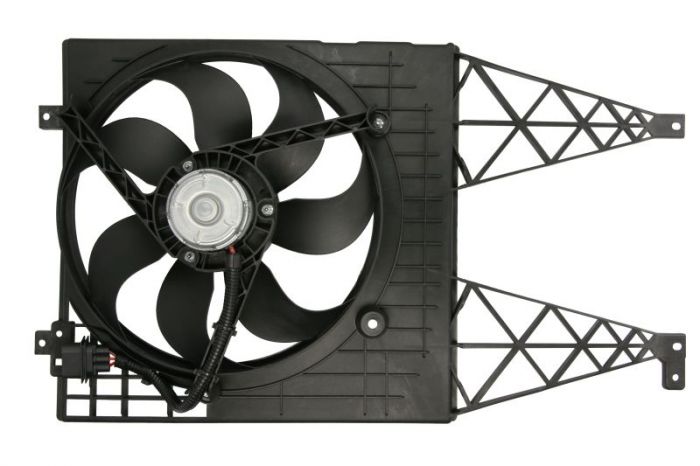 Ventilator radiator (cu carcasa) potrivit SEAT LEON; SKODA OCTAVIA I; VW BORA, BORA I, POLO, POLO III 1.0-2.0 07.95-12.13 [2]