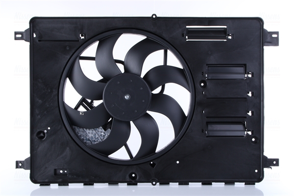 Ventilator radiator (cu carcasa) potrivit VOLVO S60 II, S80 II, V40, V60 I, V70 III, V70 III KOMBI, XC60 I, XC70 II; FORD GALAXY II, GALAXY MK II, KUGA I, MONDEO IV, S-MAX 1.6-3.2ALK 03.06-08.19