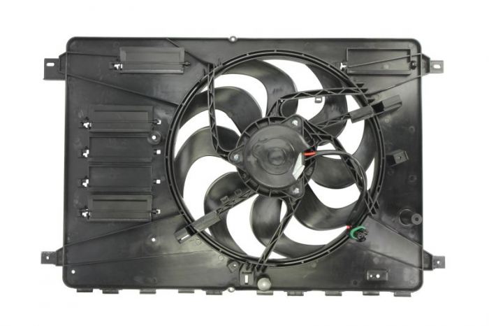 Ventilator radiator (cu carcasa) potrivit VOLVO V70 III, XC60 I; FORD GALAXY II, KUGA I, MONDEO IV, S-MAX 2.0-2.5 05.06-02.17 [2]