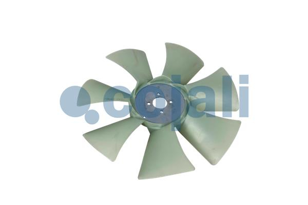 Ventilator radiator (diameter 455 mm, numar lame 7) potrivit PERKINS, URSUS 10014 H, 11024, 4022, 4024, 7524, 8014 H, 9014 H, 9024, 380, 380 M, 6024; ARMATRAC 854 LUX; BASAK 2080; FARMTRAC 675, 675 DT