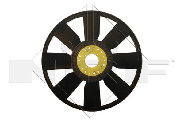Ventilator radiator (diameter 595mm, numar lame 9) potrivit MAN L2000, M 2000 L, TGL I, TGM I D0824FL01-D0836LFLAN 06.93-