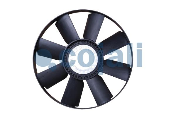 Ventilator radiator (diameter 600mm, numar lame 8) potrivit MERCEDES ATEGO, ATEGO 2, AXOR, AXOR 2, CITARO (O 530), CONECTO (O 345), UNIMOG, ZETROS OM900.913-OM926.947 01.98-