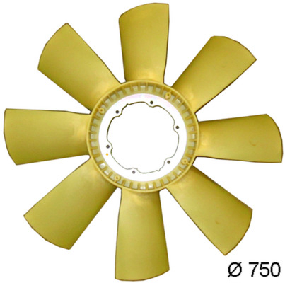 Ventilator radiator (diameter 750mm, numar lame 8) potrivit RVI MAGNUM; VOLVO FH16 D16C550-DXi13 01.03- [3]