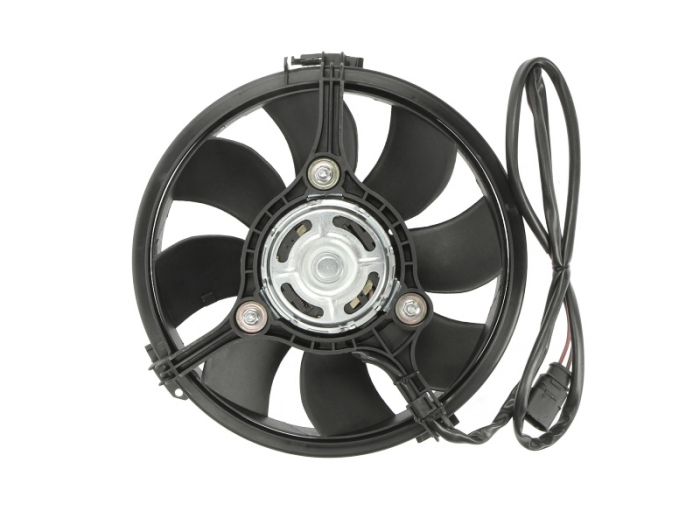 Ventilator radiator Dreapta (cu carcasa) potrivit AUDI A4 B5, A4 B6, A6 C5, A6 C6, A8 D3; VW PASSAT B5, PASSAT B5.5, SHARAN 1.6-6.0 11.94-03.11 [2]