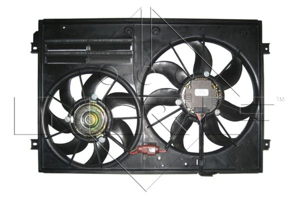 Ventilator radiator Dreapta/Stanga (cu carcasa) potrivit AUDI A1, A3, TT; SEAT ALTEA, ALTEA XL, IBIZA IV, IBIZA IV SC, IBIZA IV ST, LEON, TOLEDO III; SKODA FABIA II, OCTAVIA I 1.0-3.6 08.00- [3]