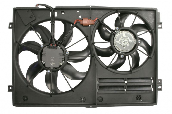 Ventilator radiator Dreapta/Stanga (cu carcasa) potrivit AUDI A1, A3, TT; SEAT ALTEA, ALTEA XL, IBIZA IV, IBIZA IV SC, IBIZA IV ST, LEON, TOLEDO III; SKODA FABIA II, OCTAVIA I 1.0-3.6 08.00- [2]