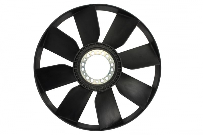 Ventilator radiator potrivit AGCO 8000; BOMAG BC, BF, BP, BPR, BT, BW, K, LA, MPH; CLAAS ET; DEUTZ FAHR AGROTRON, M; VALMET 6000 1B20-V504C (numar lame 8) [2]